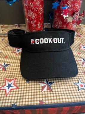 Black cookout Visor